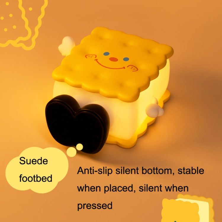 L47 Biscuit Night Light USB Ornament Bedroom Bedside With Sleeping Night Light - Night Lights by PMc TechLife | Online Shopping South Africa | PMc TechLife | Buy Now Pay Later Mobicred