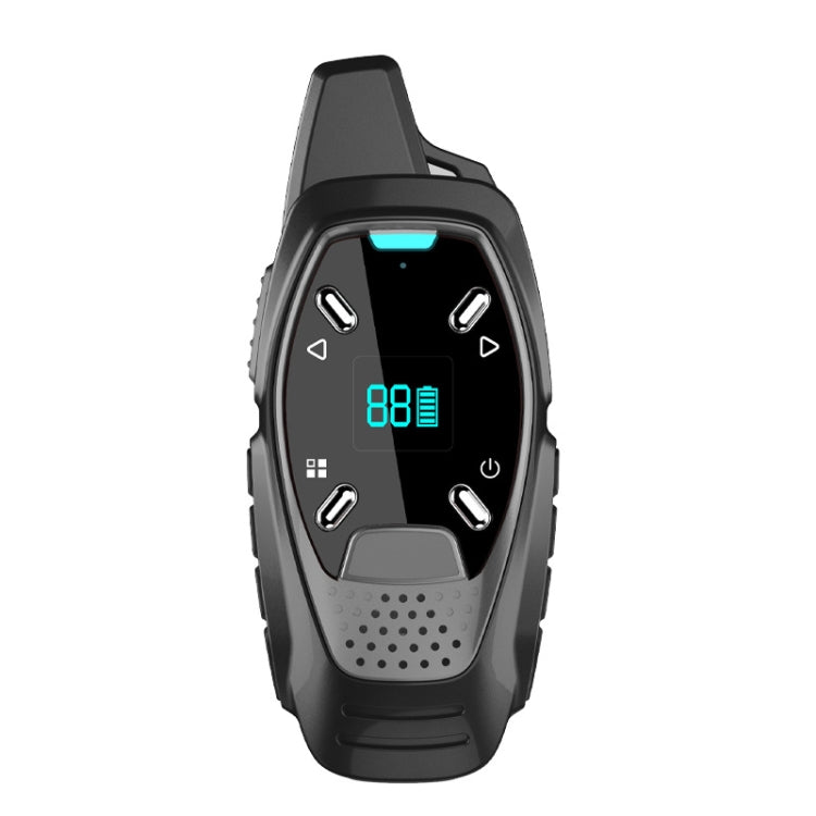 LED Display USB Charging Wireless Handheld Small Mini Walkie Talkie(Grey) - Handheld Walkie Talkie by PMC TechLife | Online Shopping South Africa | PMC TechLife | Buy Now Pay Later Mobicred