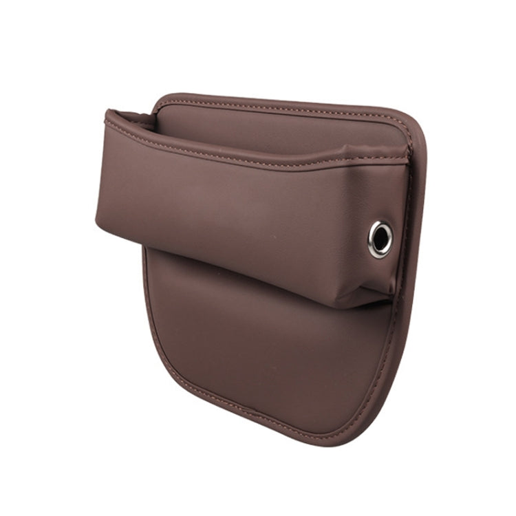 Multifunctional Car Seat Crevice Storage Box, Pattern: No Logo(Mocha brown) - Stowing Tidying by PMC TechLife | Online Shopping South Africa | PMC TechLife | Buy Now Pay Later Mobicred