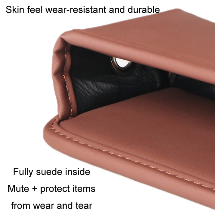 Multifunctional Car Seat Crevice Storage Box, Pattern: No Logo(Mocha brown) - Stowing Tidying by PMC TechLife | Online Shopping South Africa | PMC TechLife | Buy Now Pay Later Mobicred