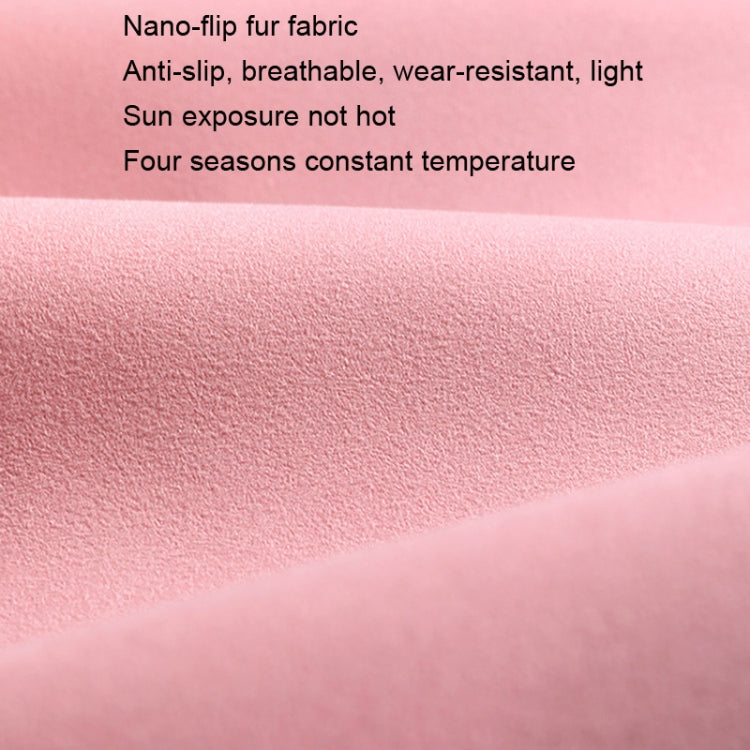 Flip-fur Car Cushion Breathable Ventilation Cushion for Four Seasons, Style: Front Cushion(White) - Seat Accessories by PMC TechLife | Online Shopping South Africa | PMC TechLife | Buy Now Pay Later Mobicred