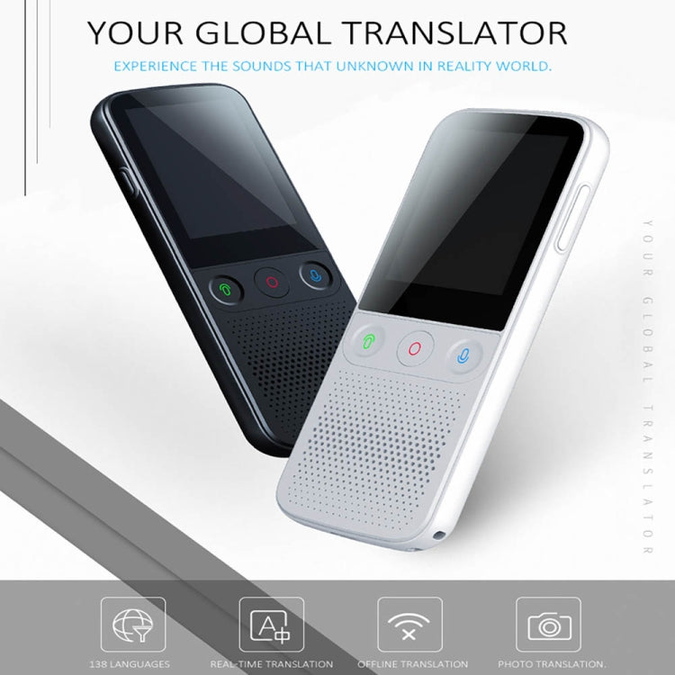 T10Pro Wifi Artificial Intelligence Photo / Recording Translating Machine Supports 138 Languages(White) -  by PMC TechLife | Online Shopping South Africa | PMC TechLife | Buy Now Pay Later Mobicred