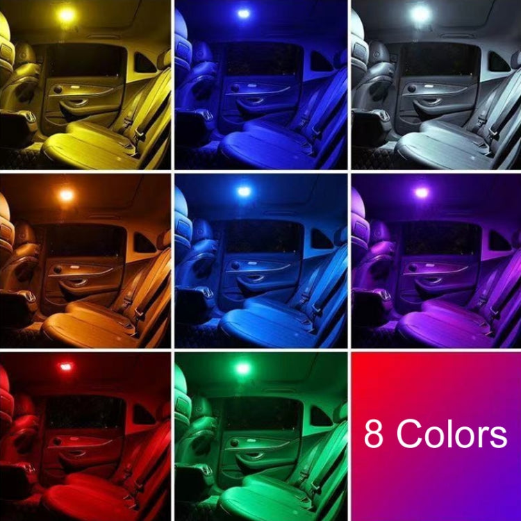 Car Colorful Strong Magnetic LED Lighting Reading Lights(Black) - Dome Lights by PMC Jewellery | Online Shopping South Africa | PMC Jewellery | Buy Now Pay Later Mobicred