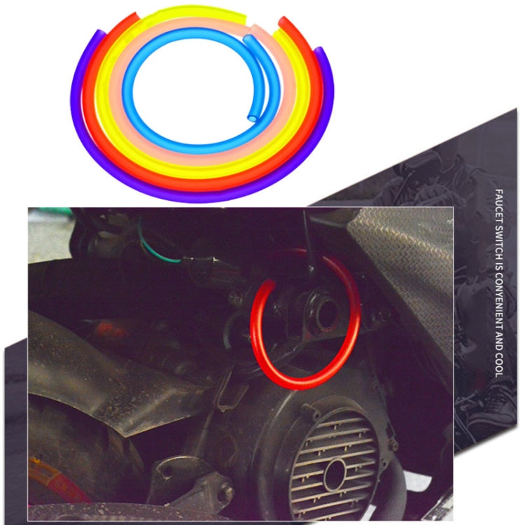 TF-1795 18m/roll Motorcycle Modification Accessories Colorful Gasoline Pipe(Pink) - Replacement Parts by PMC TechLife | Online Shopping South Africa | PMC TechLife | Buy Now Pay Later Mobicred