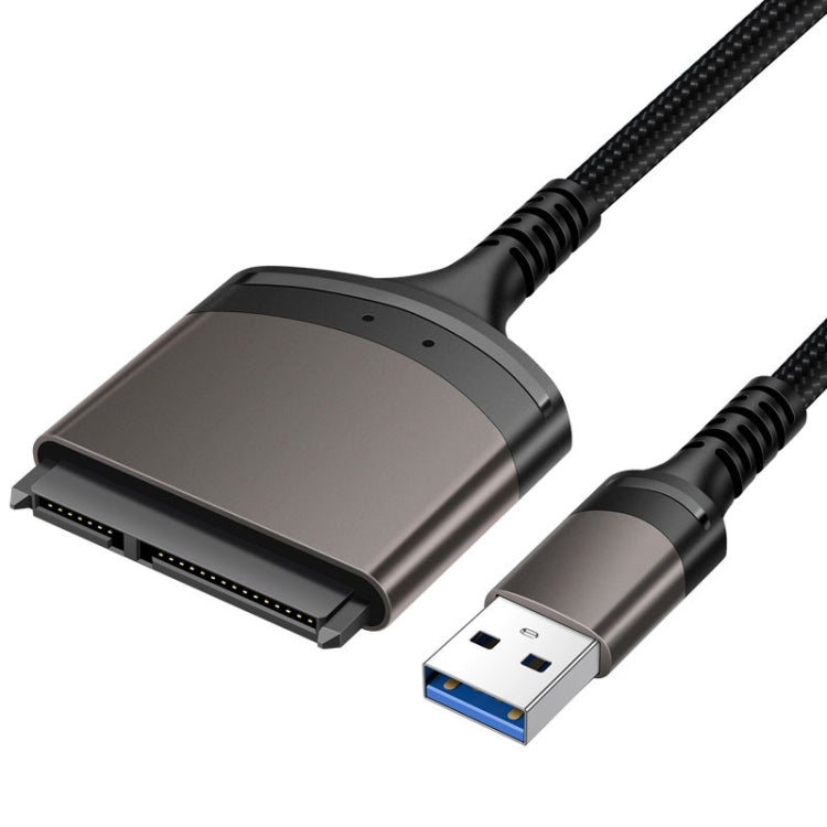 Aluminum Easy Drive Line USB3.0 To SATA Hard Disk Data Cable Supports 2.5 Inch SATA 22P, Length: 20cm - free shipping - PMC TechLife - Order now!