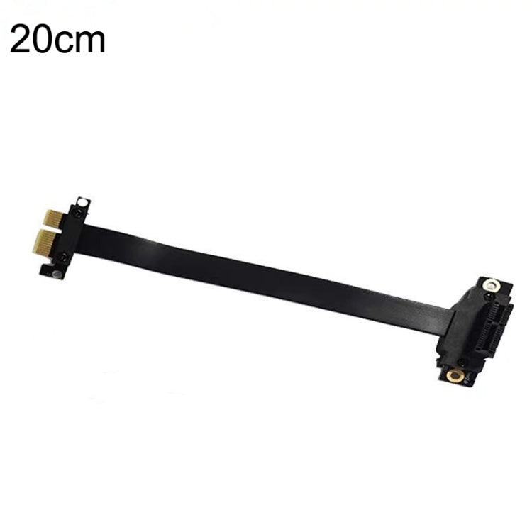 PCI-E 3.0 1X 180-degree Graphics Card Wireless Network Card Adapter Block Extension Cable, Length: 20cm - free shipping - PMC TechLife - Order now!
