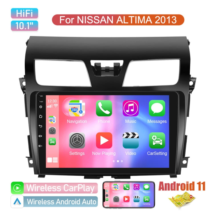 For Nissan Teana 13-16 10.1-Inch Reversing Video Large Screen Car MP5 Player, Style: WiFi Edition 2+64G(Standard+12 Lights Camera) - Car MP3 & MP4 & MP5 by PMC Jewellery | Online Shopping South Africa | PMC Jewellery | Buy Now Pay Later Mobicred