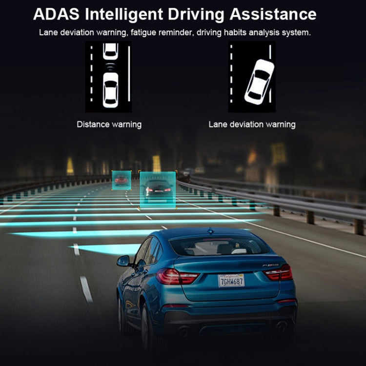 L601 HD Night Vision Electronics Dog Reversing Image Driving Recorder, Style: Standard Version(Double Recorded) - Car DVRs by PMC TechLife | Online Shopping South Africa | PMC TechLife | Buy Now Pay Later Mobicred