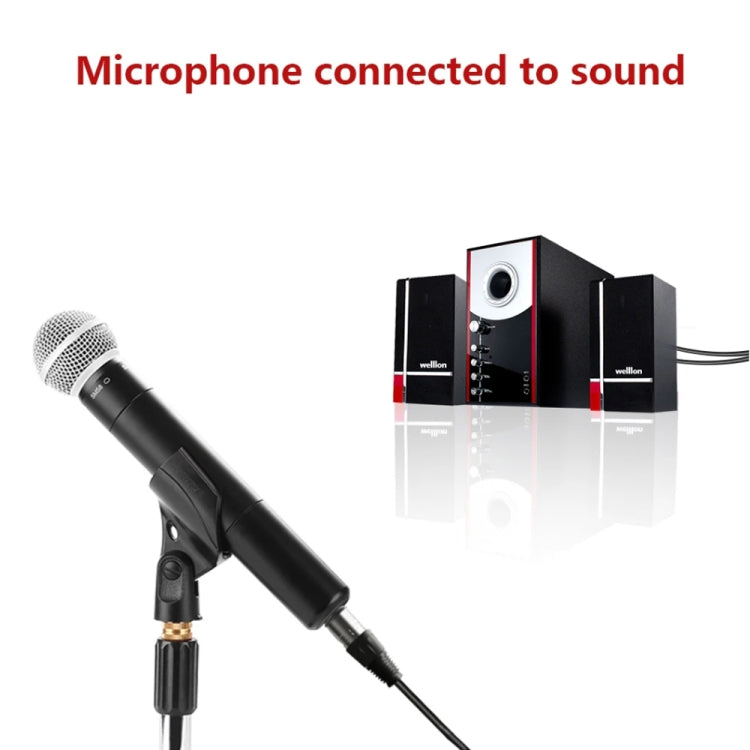 XLR Female To 2RCA Male Plug Stereo Audio Cable, Length: 0.5m - Microphone Audio Cable & Connector by PMC TechLife | Online Shopping South Africa | PMC TechLife
