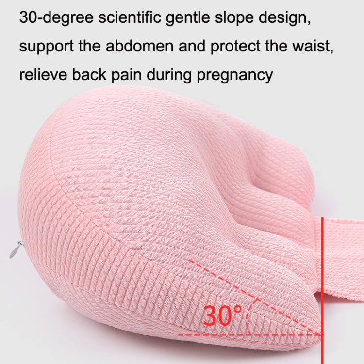 Pregnant Waist Support Cotton Pillow Side Sleepers Cushion Removable and Washable Abdomen Pillow(Pink) - Cushions & Pillows by PMC Jewellery | Online Shopping South Africa | PMC Jewellery