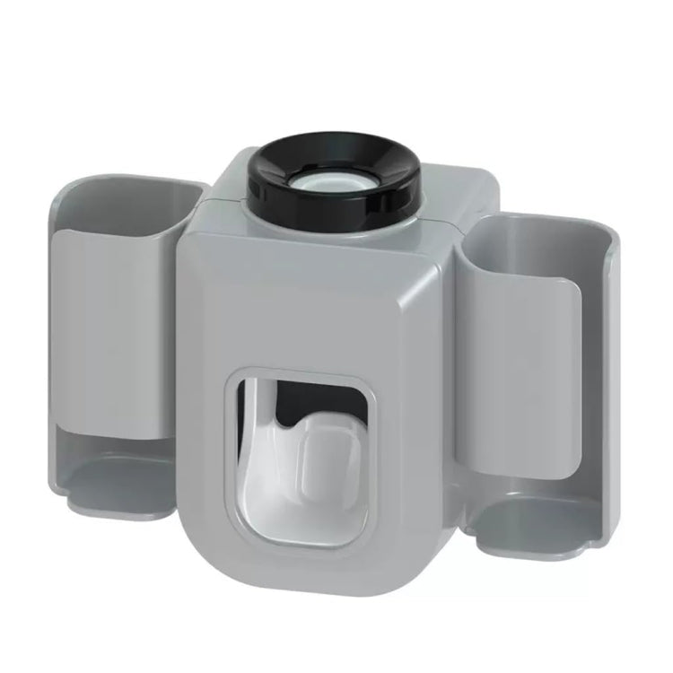 Electric Toothbrush Holder Automatic Toothpaste Squeezer Bathroom Wall Mounted Toothpaste Holder(Gray) - Toothpaste Squeezing Device by PMC TechLife | Online Shopping South Africa | PMC TechLife