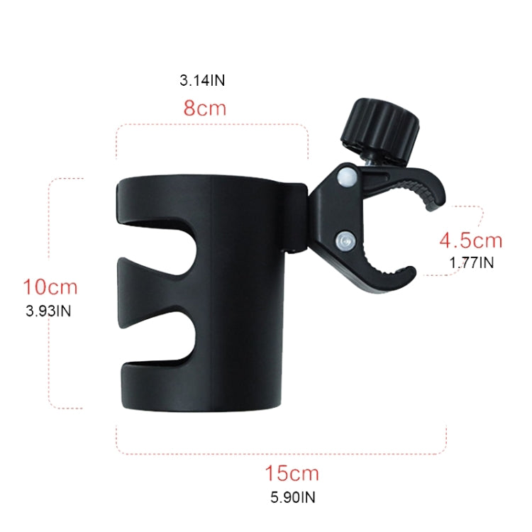 Baby Stroller Cup Holder Universal 360 Rotatable Drink Bottle Rack - free shipping - PMC TechLife - Order now!
