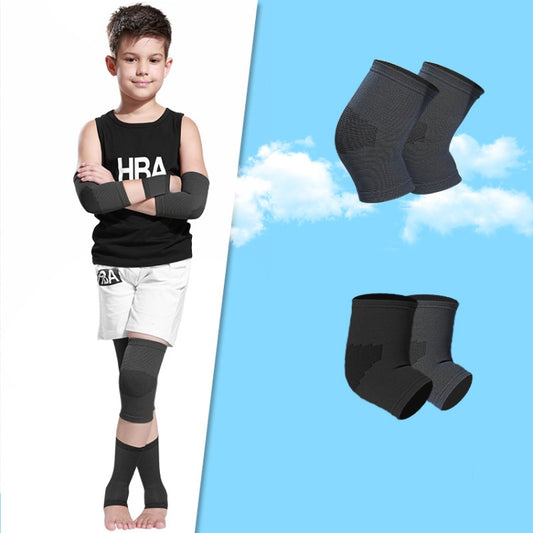 N1033 Child Football Equipment Basketball Sports Protectors, Color: Black 4 In 1(M) - Sports Safety by PMC Jewellery | Online Shopping South Africa | PMC Jewellery | Buy Now Pay Later Mobicred