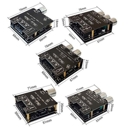 ZK-302T Mini Bluetooth 5.1 Receiving Audio Module With Power Amplifier Digital D Stereo Dual Channel - Breadboard / Amplifier Board by PMC Jewellery | Online Shopping South Africa | PMC Jewellery | Buy Now Pay Later Mobicred