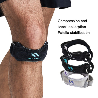 NAILEKESI Sports Knee Brace Running Jump Rope Knee Protector, Size: One Size(Black Green) - Sports Safety by NAILEKESI | Online Shopping South Africa | PMC Jewellery