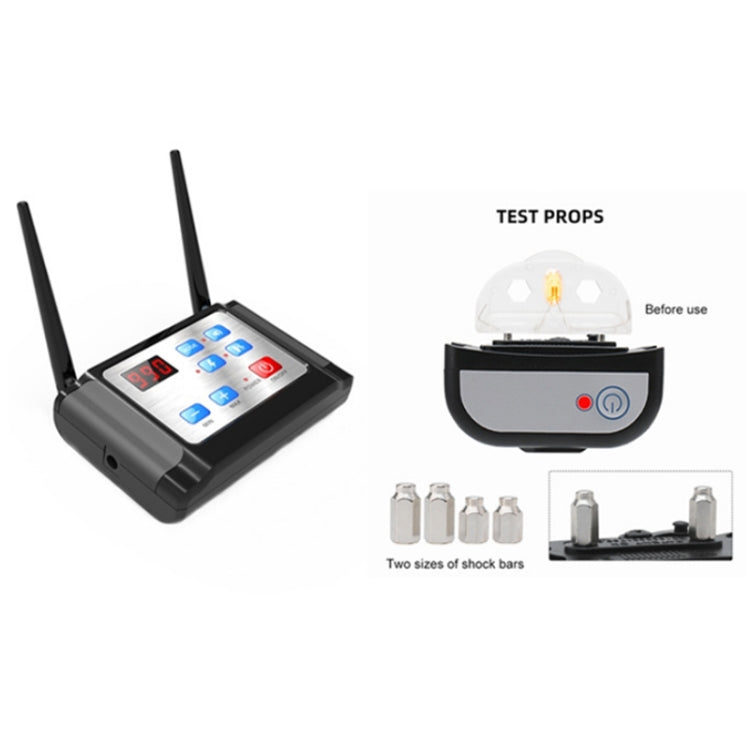Outdoor Wireless Electronic Pet Fence Night Reflective Collar, Specification: One for Two(UK Plug) - Training Aids by PMC TechLife | Online Shopping South Africa | PMC TechLife | Buy Now Pay Later Mobicred