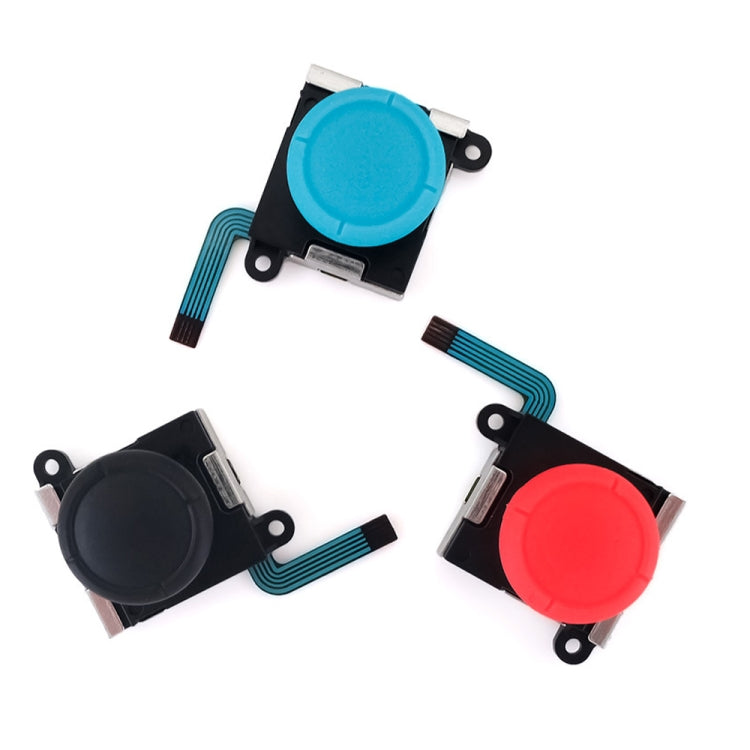 For Nintendo Switch 2pcs Game Console 3D Left Right Interoperability Rocker Remote Sensing Joystick(Red) - Switch Spare Parts by PMC TechLife | Online Shopping South Africa | PMC TechLife
