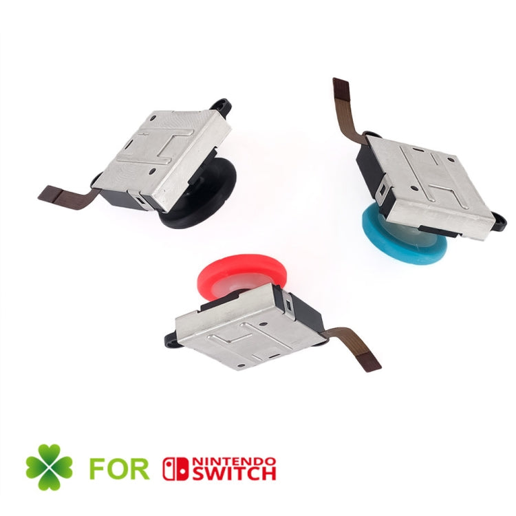 For Nintendo Switch 2pcs Game Console 3D Left Right Interoperability Rocker Remote Sensing Joystick(Red) - Switch Spare Parts by PMC TechLife | Online Shopping South Africa | PMC TechLife