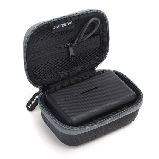 For DJI MIC Sunnylife B557 Wireless Microphone Portable Protective Box Storage Bag(Dark Gray) - Microphone by Sunnylife | Online Shopping South Africa | PMC Jewellery