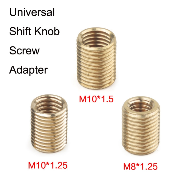 10pcs Gear Shifter Adapter Gear Shifter Connector Nut, Style: B Model M8x1.25 - Shift Knob by PMC TechLife | Online Shopping South Africa | PMC TechLife | Buy Now Pay Later Mobicred