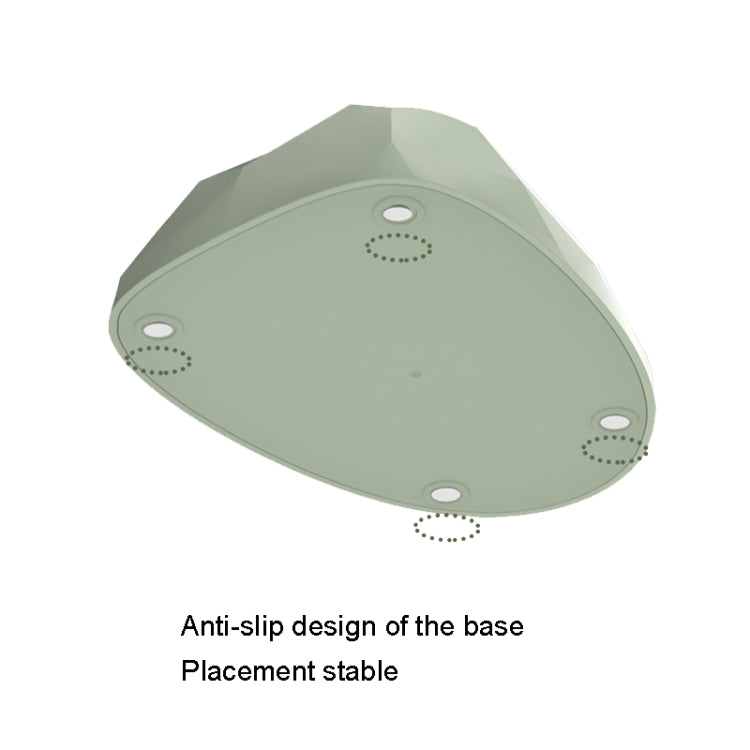 Base Removable Diamond Desk Lamp USB Charging 3-speed Color Temperature Night Light(301-1 Red) - Desk Lamps by PMC TechLife | Online Shopping South Africa | PMC TechLife | Buy Now Pay Later Mobicred