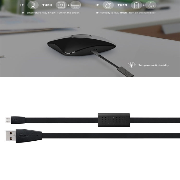 HTS2 Temperature And Humidity Smart Sensor For Bestcon RM4 Pro / RM4 Mini(Black) - free shipping - PMC TechLife - Order now!
