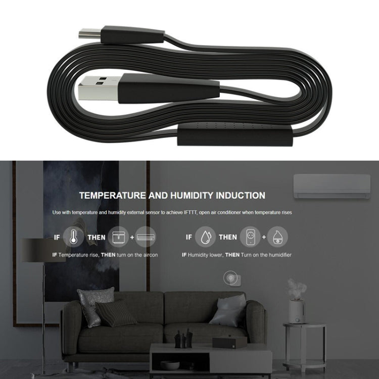 HTS2 Temperature And Humidity Smart Sensor For Bestcon RM4 Pro / RM4 Mini(Black) - free shipping - PMC TechLife - Order now!
