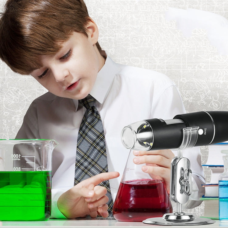 50X-1000X Wireless WIFI Connection LED Light Portable Digital Microscope, Specification: W05-B - free shipping - PMC Jewellery - Order now!