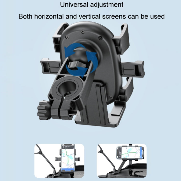 Motorcycle Navigation Riding Mobile Phone Holder(Rear View Mirror) - Holder by PMC TechLife | Online Shopping South Africa | PMC TechLife | Buy Now Pay Later Mobicred
