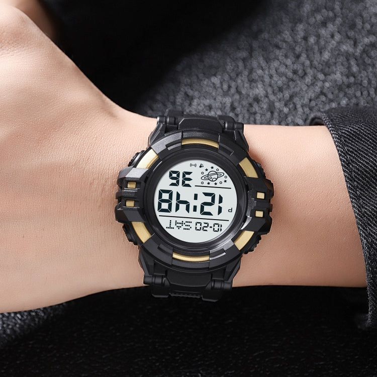 SKMEI 2003 Multifunctional Back Light Sports Watch Mens Countdown Date Alarm Clock Watch(Silver Black Machine) - free shipping - PMC TechLife - Order now!