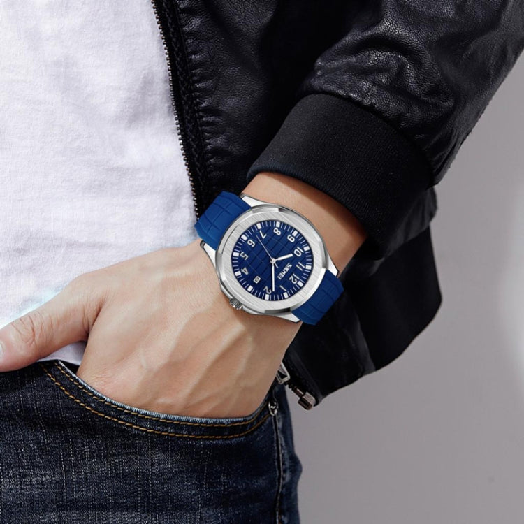 SKMEI 9286 Outdoor Sports Multifunctional Men Waterproof Quartz Watch(Blue) - free shipping - PMC TechLife - Order now!