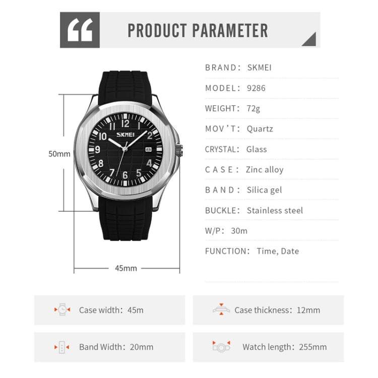 SKMEI 9286 Outdoor Sports Multifunctional Men Waterproof Quartz Watch(Blue) - free shipping - PMC TechLife - Order now!