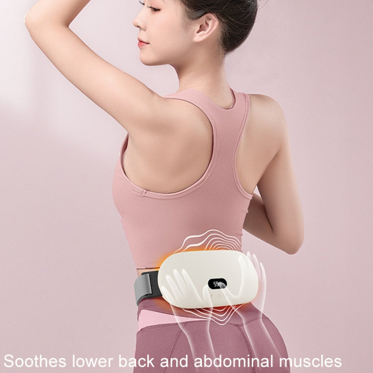 2000mAh Intelligent Massage Warming Belt Digital Electric Abdominal and Waist Massager(Pink) - free shipping - PMC TechLife - Order now!