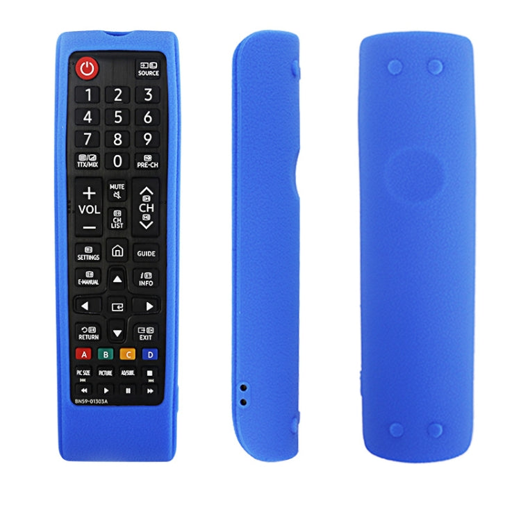 For Samsung BN59-01303A/01199F 2pcs Remote Control Case(Blue) - Remote Control Covers by PMC TechLife | Online Shopping South Africa | PMC TechLife