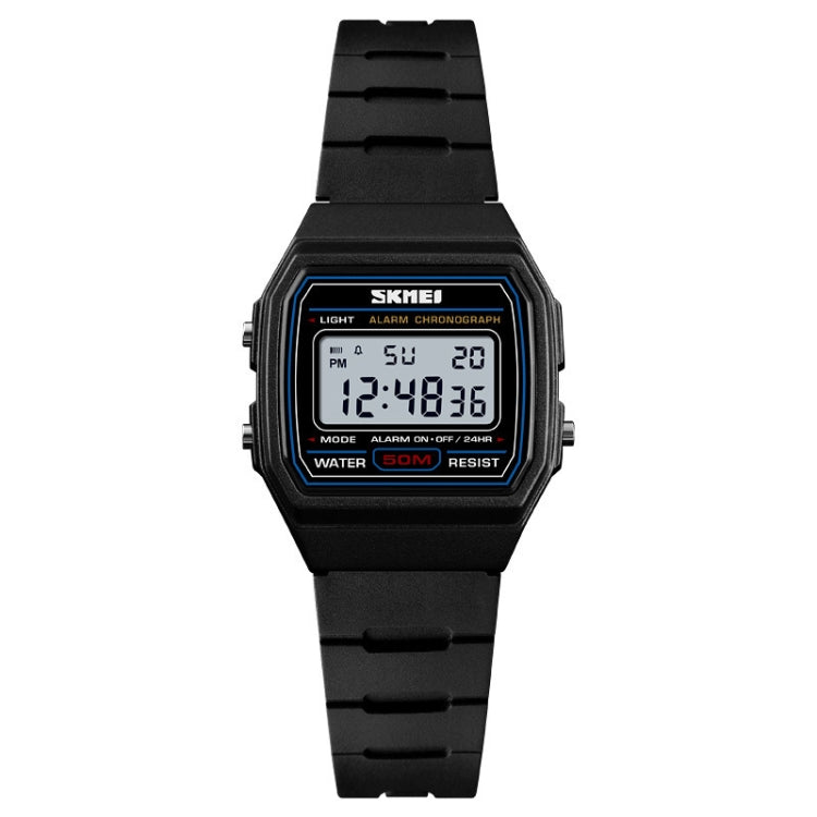 SKMEI 1460 Children Luminous Multifunctional Waterproof Thin Sports Watch(Black) - free shipping - PMC TechLife - Order now!