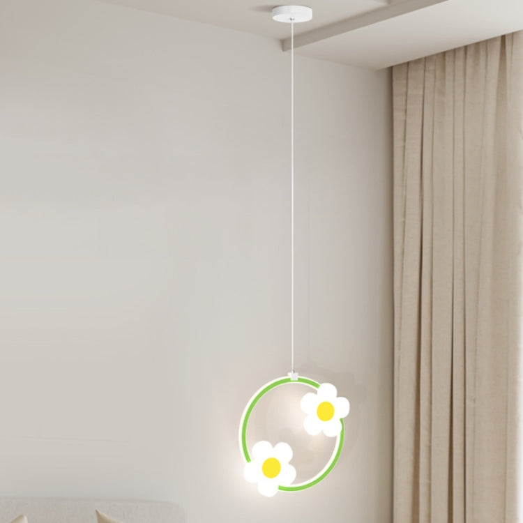 Children Room Bedside Warm Sunflower Chandelier, Color: Square Pink White Light - free shipping - PMc TechLife - Order now!