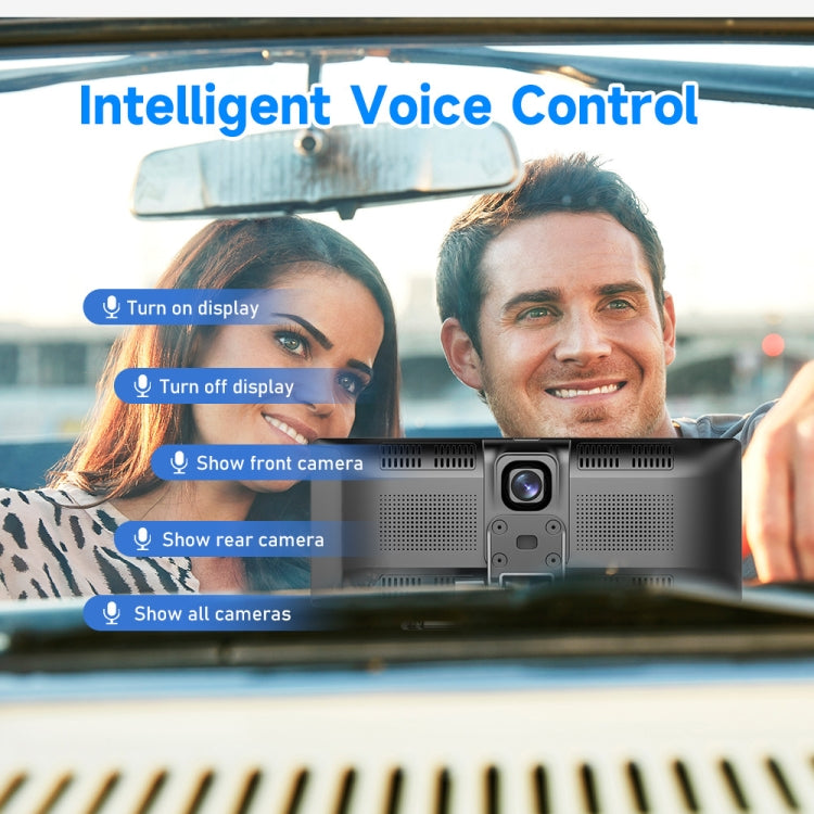A3073 HD Wired 9.3 Inch 1 To 1 Smart Player With Wireless Carplay Two-way Video Split-screen Display(Black) - Car MP3 & MP4 & MP5 by PMC TechLife | Online Shopping South Africa | PMC TechLife | Buy Now Pay Later Mobicred
