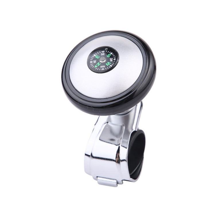 Car Steering Wheel Booster Ball Assist With Compass(B Model Black) - Steering Wheel Accessories by PMC TechLife | Online Shopping South Africa | PMC TechLife | Buy Now Pay Later Mobicred