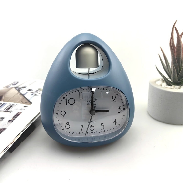 GH809 Egg-shaped Desktop Children Alarm Clock Bedside Cute Belling Clock(Blue) - Novelty Clock by PMc TechLife | Online Shopping South Africa | PMc TechLife | Buy Now Pay Later Mobicred