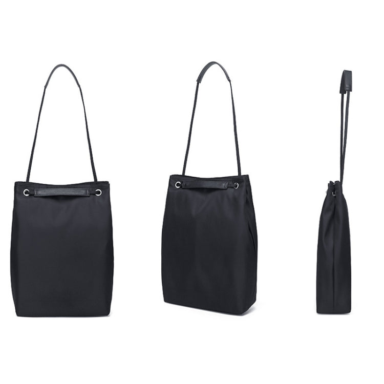 For Apple Macbook Shoulder / Handheld / Messenger Computer Bag, Size: Small(Black+Black PU Power Bag) - 13.3 inch by PMC TechLife | Online Shopping South Africa | PMC TechLife | Buy Now Pay Later Mobicred