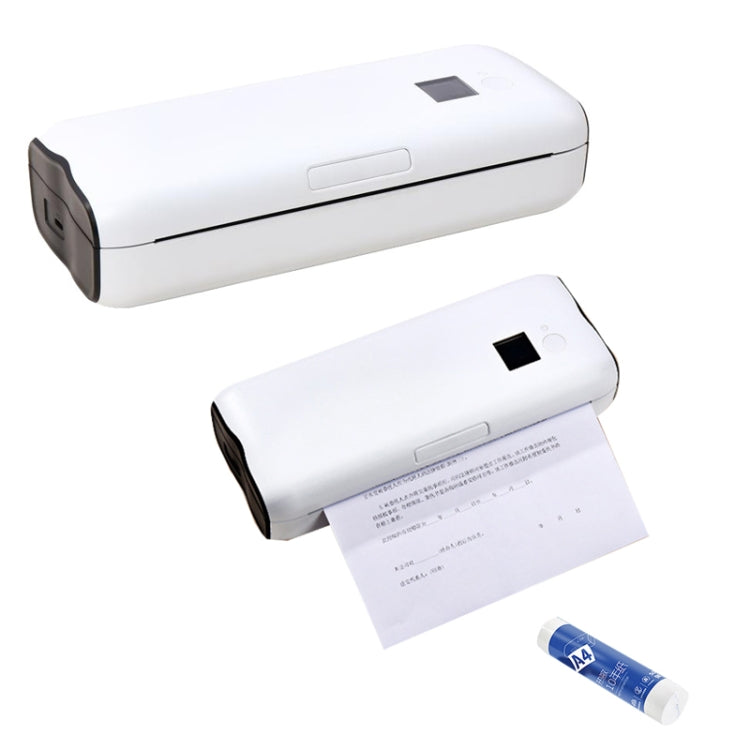 Home Small Phone Office Wireless Wrong Question Paper Student Portable Thermal Printer, Style: Bluetooth Edition+50pcs A4 Paper - Receipt Printers by PMC Jewellery | Online Shopping South Africa | PMC Jewellery | Buy Now Pay Later Mobicred