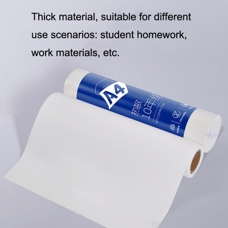 Home Small Phone Office Wireless Wrong Question Paper Student Portable Thermal Printer, Style: Bluetooth Edition+100pcs A4 Paper - Printer by PMC TechLife | Online Shopping South Africa | PMC TechLife | Buy Now Pay Later Mobicred