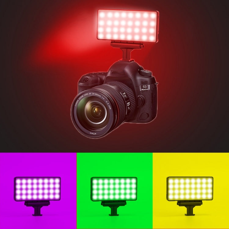 Outdoor Live Photography Multi-angle Brightness Adjustment Mobile Phone Fill Light, Specification: RGB Color - Selfie Light by PMC TechLife | Online Shopping South Africa | PMC TechLife | Buy Now Pay Later Mobicred
