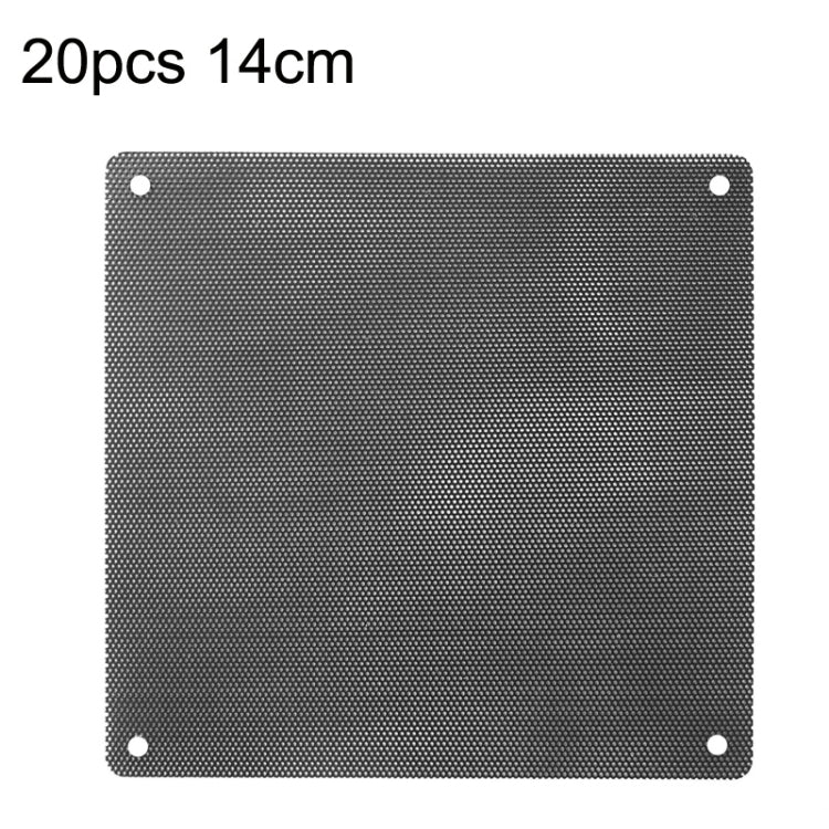 20pcs 14cm Chassis Fan PVC Dust Filter Dust Filter - Fan Cooling by PMC TechLife | Online Shopping South Africa | PMC TechLife