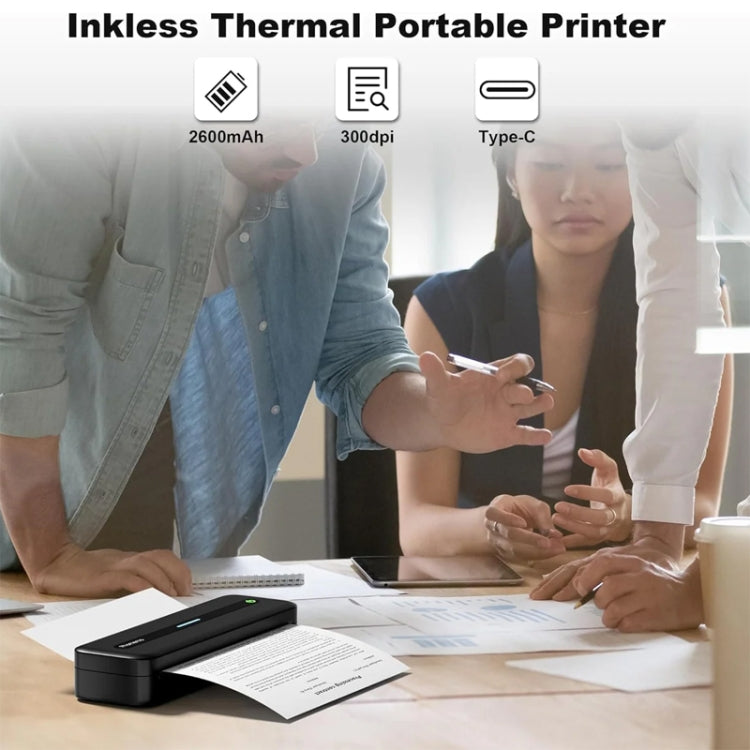 Phomemo M832 300dpi Wireless Thermal Portable Printer, Size: Letter Version(Pink) - free shipping - PMC TechLife - Order now!