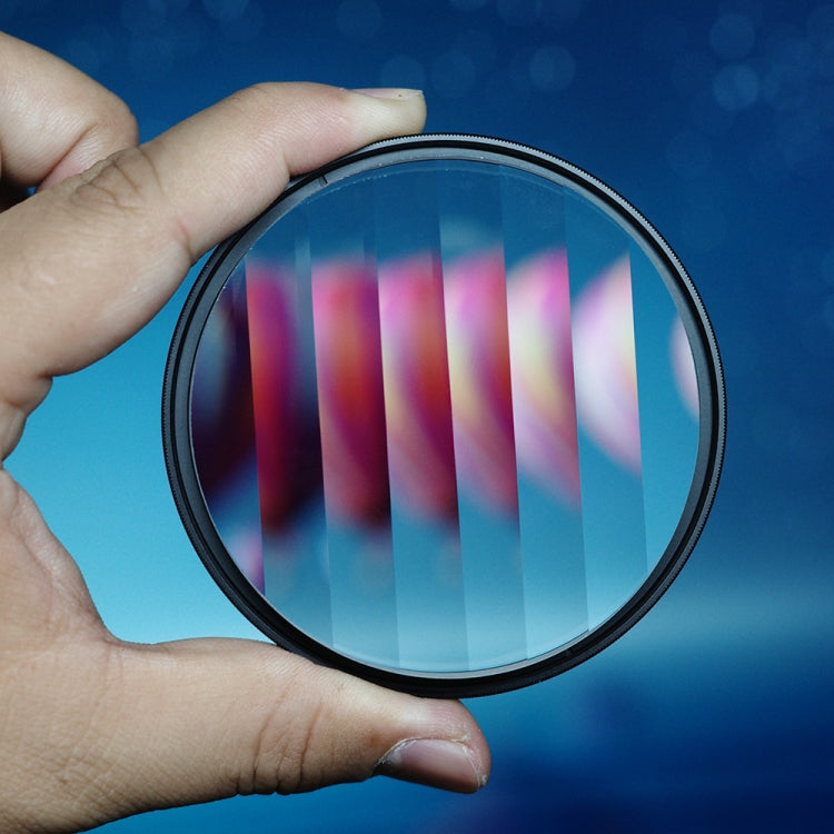 72mm Photography Foreground Blur Linear Prism Camera Filter Accessories - Other Filter by PMC TechLife | Online Shopping South Africa | PMC TechLife | Buy Now Pay Later Mobicred