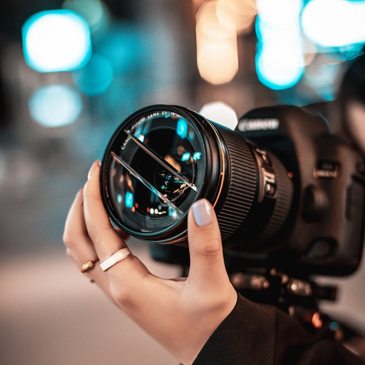 55mm Photography Foreground Blur Filter Double Half Moon SLR Accessories - Other Filter by PMC TechLife | Online Shopping South Africa | PMC TechLife | Buy Now Pay Later Mobicred
