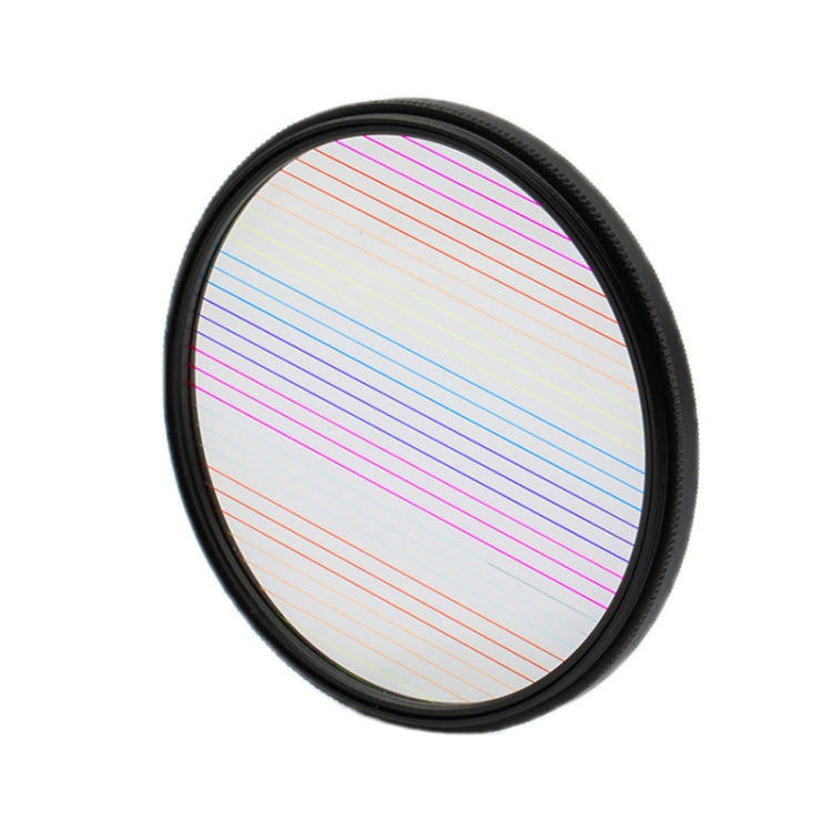 58mm+Rainbow Photography Brushed Widescreen Movie Special Effects Camera Filter - Other Filter by PMC TechLife | Online Shopping South Africa | PMC TechLife | Buy Now Pay Later Mobicred