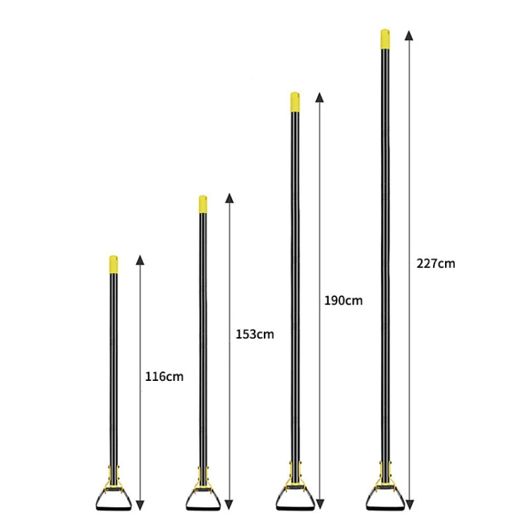 MYL-10 Stirrup Ring Weeding Hoes Garden Tools, Specification:  4 Sections 1.6m - Garden Hand Tools by PMC TechLife | Online Shopping South Africa | PMC TechLife