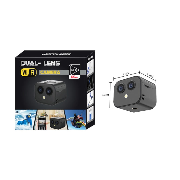 D3 HD 4K Dual Lens Wifi Camera Mobile Phone Wireless Remote Two Way Intercourse Monitoring Camera - free shipping - PMC TechLife - Order now!